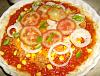 Eu Fiz Pizza Maravilha da Duxa com Ovo - Ovo e Tomate-hpim1493.jpg