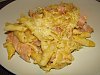 Eu Fiz Penne Integral com Frango Gratinado-penne-integral-frango-gratinado.jpg