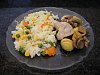 Eu Fiz Peito de Frango com Castanhas e Cogumelos e Arroz Primavera-arroz-primav.-bife-frango-1.jpg