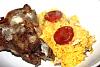 Eu Fiz Entrecosto Sabich�o com Arroz de A�afr�o no Forno-img_4526.jpg
