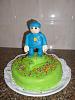 Eu Fiz Bolo de Massa de P�o de L� (com Cobertura de Pasta de A��car)-p1060417.jpg