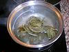Eu Fiz Tagliatelle Salteado com Espinafres e Cogumelos - Verde-imgp3099.jpg