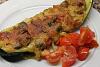 Eu Fiz Courgette Redonda Recheada com Cogumelos e Queijo Mozarela-gratinado3.jpg