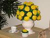 Eu Fiz Cup Cakes Boque de Flores - Amarelo-img_7341.jpg