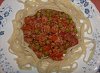 Fettucini � Bolonhesa com Ervilhas-hpim7231.jpg