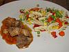 P� de Porco Frita com Fusili e Legumes-carne-porco-frita-massa-legumes.jpg