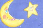 Avatar de lua e estrela